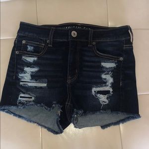 American eagle jean shorts